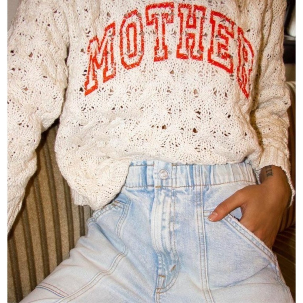 MOTHER The Springy Ankle Jeans Elastic Waist Light Blue NWT Sizes 26 27 28